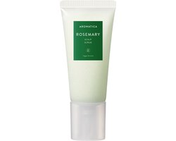 AROMATICA Rosemary Scalp Scrub - Cruelty Free Vegan Formula - Korean K Beauty - Hair Treatment - Clean Hair Roots