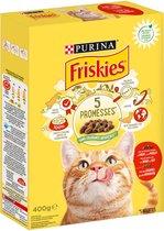 Friskies Kattenvoer met rund kip en groenten - 400g