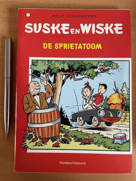 9789080718586 - Suske en Wiske - De Sprietatoom speciale uitgave BN/De Stem formaat tabloid