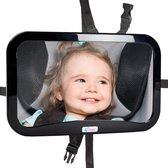 Autospiegel baby - verstelbare spiegel hoofdsteun autostoel achterbank -...  | bol.com