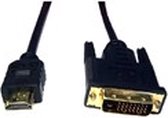 1M BLK HDMI M-DVI-D DUAL LINK CBL GD