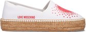 Love Moschino Ja100 Espadrilles - Dames - Wit - Maat 40