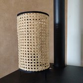 Rotan Tafellamp Slaapkamer Lamp Nachtkastje Webbing 32 cm (04)