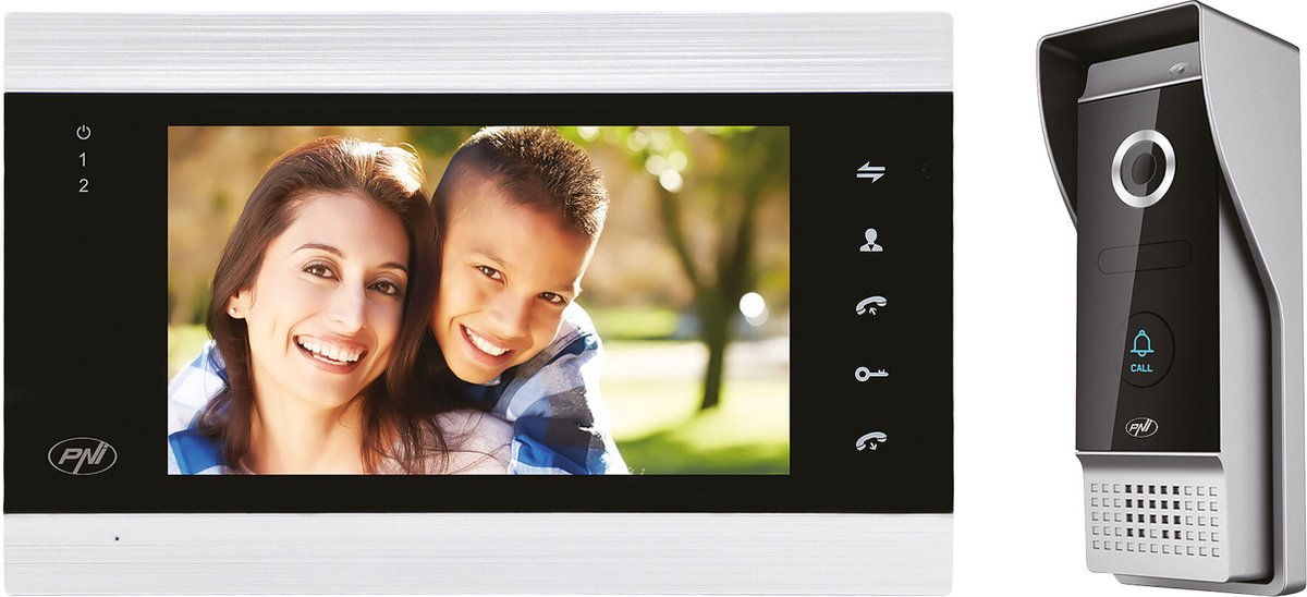 PNI PT720MW Video Deurbel Parlofoon Kit met Intercom Systeem - afbeelding 3