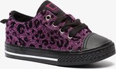 Blue Box meisjes gympen met luipaardprint - Paars - Maat 27