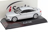 Audi A8L 2018 Zilver 1:43 IScale