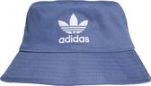 adidas Adicolor Trefoil Bucket Hat GN4904, Unisexe, Bleu marine, Bonnet, Taille : OSFW