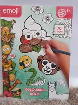 Emoji - kleurboek voor kinderen 3+