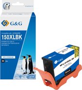 G&G 150XL 150 XL Inkcartridge zwart Vervanging Lexmark 150XL Lexmark 150 XL Huismerk