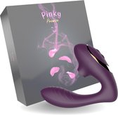 Pinky Promise® - Luxe 2-in-1 Luchtdruk Vibrator - Vibrator Voor Vrouwen - clitoris stimulator -  g-spot & clitoris vibrator - dildo - Gspot stimulator