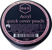 Acryl - quick cover peach - 15 gr | B&N - acrylpoeder  - VEGAN - acrylpoeder