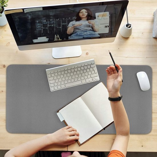 2in1 Bureau Onderlegger Toetsenbord Mat Muismat Antislip