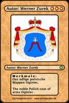 Das adlige polnische Wappen Oginiec. The noble Polish coat of arms Oginiec .