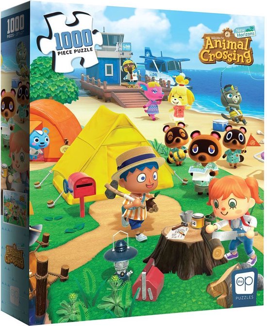 Afbeelding van het spel Animal Crossing - Jigsaw Puzzle - Welcome to Animal Crossing (1000 pieces)