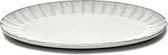 Serax Inku Sergio Herman - Assiette ovale L blanche 30 cm - lot de 2