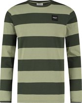 Ballin Amsterdam -  Heren Slim Fit    T-shirt  - Groen - Maat S