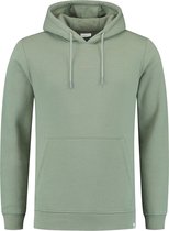 Purewhite -  Heren Regular Fit   Hoodie  - Groen - Maat M