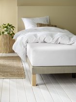 hoeslaken- jersey - De Witte Lietaer - elena 140 x 200 - white