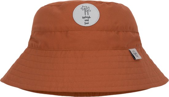 Lässig Hoed Vissershoedje met UV-bescherming Splash & Fun Bruin - 03-06 maanden Maat 43/45
