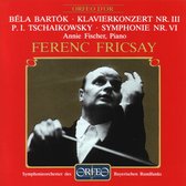Annie Fischer, Symphonieorchester Des Bayerischen Rundfunks, Ferenc Fricsay - Bartók: Klavierkonzert No.III/Tchaikovskysy: Symphonie Nr. VI (CD)