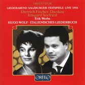 Dietrich Fischer-Dieskau, Irmgard Seefried, Erik Werba - Wolf: Italienisches Liederbuch (Live Recording 1958) (CD)