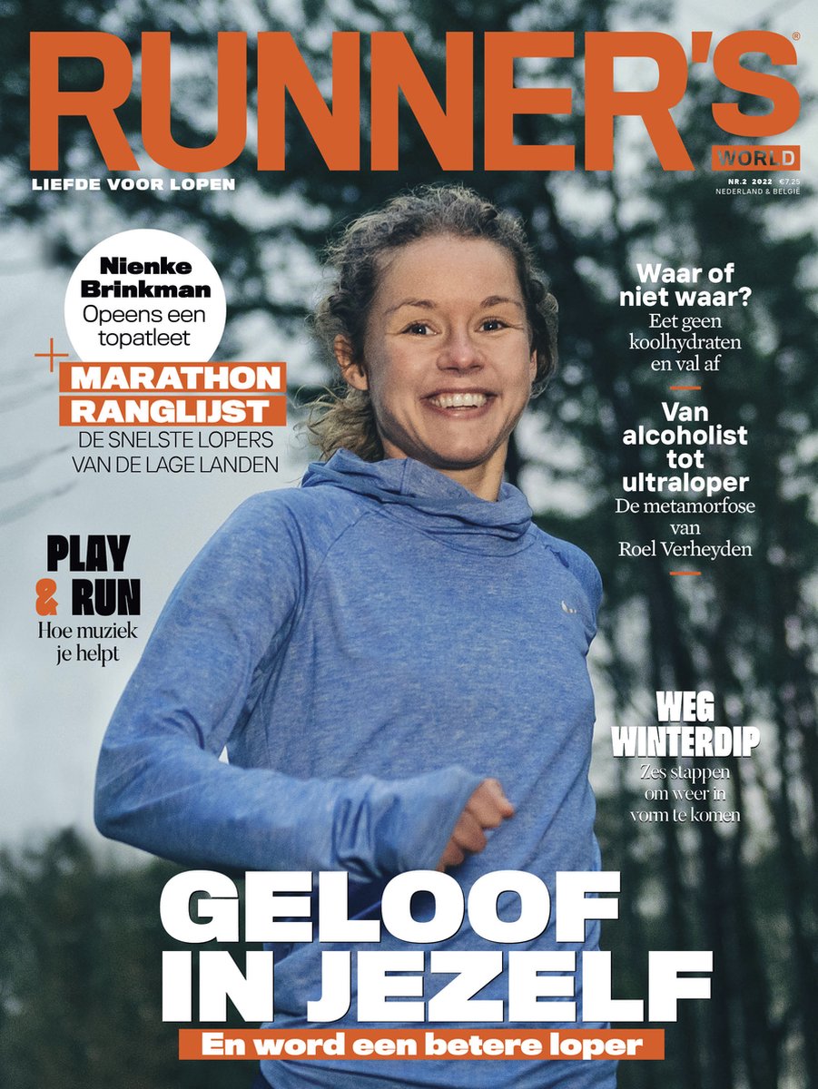 Runner's World editie 2 2022 tijdschrift hardlopen