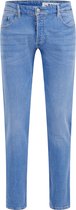 WE Fashion Heren slim fit jeans met stretch