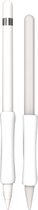 Grip voor Apple Pencil 1/2 Wit - Siliconen grip - 1 stuk - 78Goods