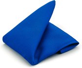 Pochet Zijde Kobalt Blauw F65 - Suitable - Pochette – Heren - Unisex - 25x25 cm - Zijde | Geschenkverpakking
