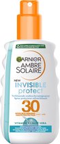 Garnier Ambre Solaire Invisible Protect Refresh Transparante Bronze Zonnebrandspray SPF 30 - 200ml