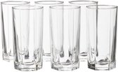 Set van 24x stuks longdrink glazen 280 ml - limonade/sap glazen