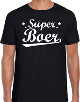 Super boer t-shirt heren - beroepen / cadeau boer S