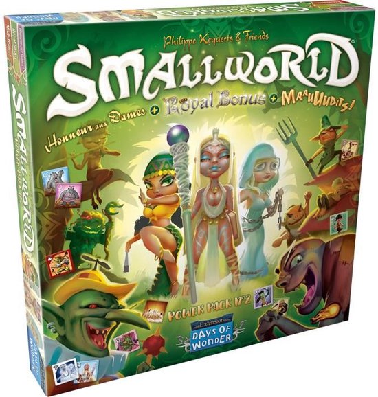 Thumbnail van een extra afbeelding van het spel Asmodee Asmodée - Smallworld - Power Pack Nr. 2, SW132, Brettspiel