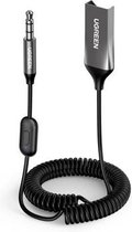 UGREEN Draadloze USB Bluetooth Audio Adapter / Receiver (Ontvanger) - Voor Auto Radio / Stereo / Speakers / PC  Audio Adapter Bluetooth 5.0, AUX (zwart) 028588