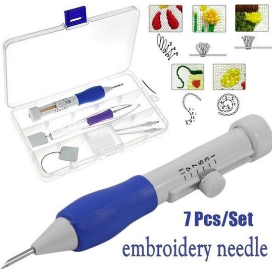 thumbnail: Korbond 7-Delige Multifunctionele Naalden Set - Voor Naaien, Quilten En Knutselen
