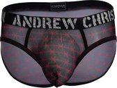Andrew Christian - Barbed Wire Mesh Slip - Maat L - Erotische Heren Slip - Sexy Mannen ondergoed