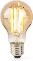 Nedis SmartLife LED Filamentlamp | Wi-Fi | E27 | 806 lm | 7 W | Warm Wit | 1800 - 3000 K | Glas | Android™ / IOS | Peer