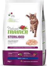 Natural Trainer Cat Sterilised White Meat