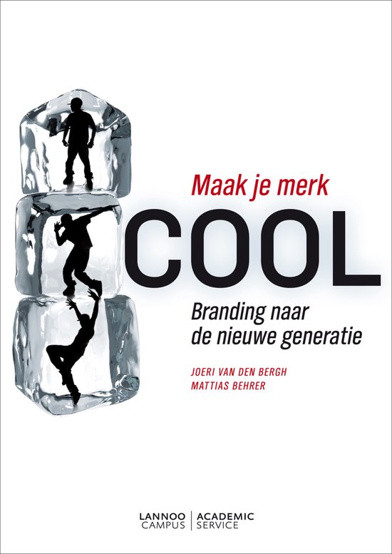 Cover van het boek 'Maak je merk cool' van Van den Bergh