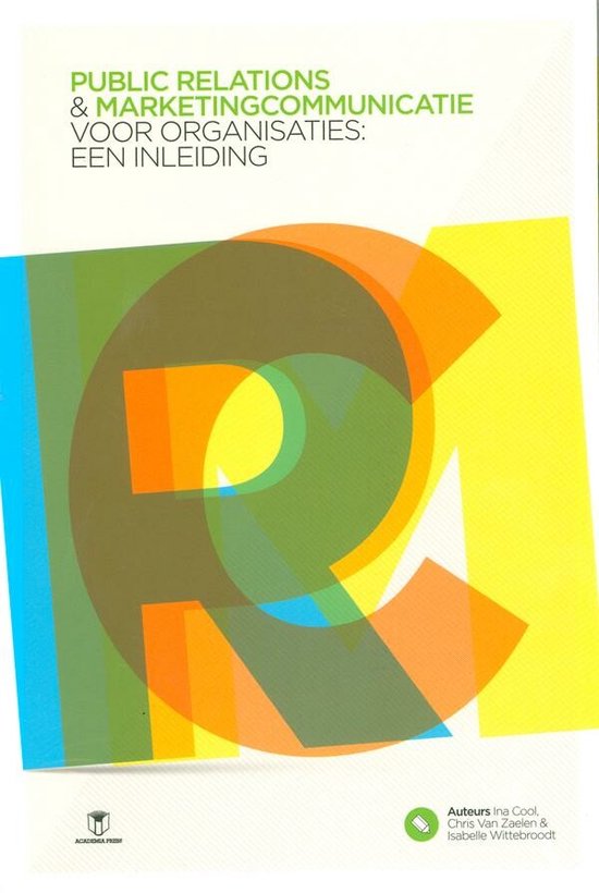 Public relations en marketingcommunicatie voor organisaties