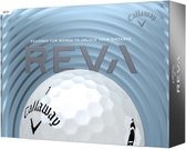 Callaway Reva 2021 Ladies Golfballen - Wit - 12 Stuks