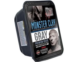 Monster Clay Grijs - Gray (Grijs) Hard 4.5 lbs / 2.05 kg.