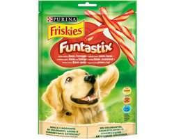 4x - Friskies Snacks Funtastix Kaas en bacon | 4x175g