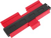 Contre-moule Bside - Aide à la mesure - Duplicateur de formes - Gabarit de marquage - Aide au marquage - Outil de Outillage de mesure - Rouge