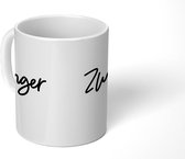 Mok - Koffiemok - Spreuken - Zwanger - Quotes - Mama - Mokken - 350 ML - Beker - Koffiemokken - Theemok - Mok met tekst