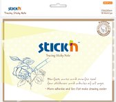 Stick'n - overtrekpapier - tracing paper - zelfklevend kalkpapier - transparant - 150x203mm - 30 sticky notes