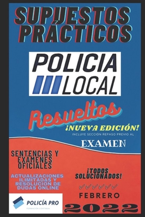 Supuestos Prácticos Policía Local Resueltos - cover