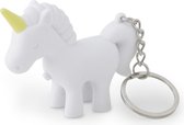 Unicorn Sleutelhanger Met Licht & Geluid (Geel)