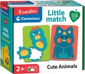 clementoni education - little match dieren