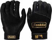 Franklin - Honkbal - MLB - Pro Classic - Honkbal Slaghandschoentjes - Volwassenen - Unisex - Zwart/Goud - Large